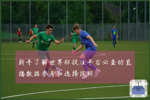 新手了解世界杯投注平台必查的直播数据参考和选择技巧